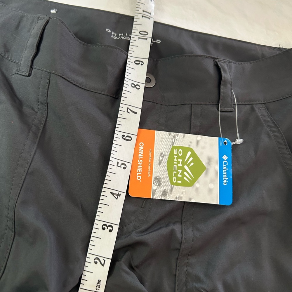 NWT Columbia Omni Shield Convertible Trail Pants 6 Grey Performance - Picture 7 of 9